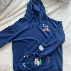 Gallery Dept Hoodie XL blue Jamie Thomas